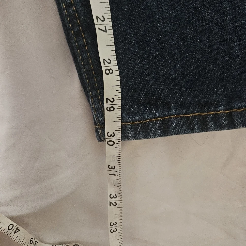 Levi's Men's 505 Regular Fit Straight Leg Jeans 38x30 Blue 100% Cotton!